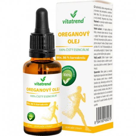 Oreganový olej Vitatrend 100% čistý, 30 ml